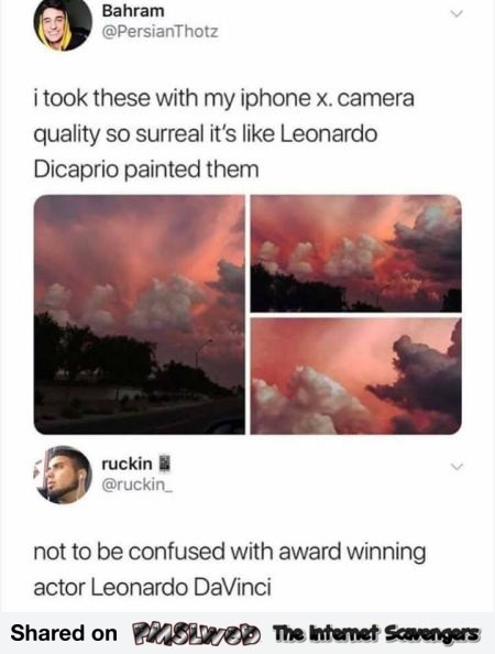 Funny Leonardo Dicaprio paintings fail @PMSLweb.com